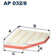 FILTRON air filter AP 032/8 - Air Filter