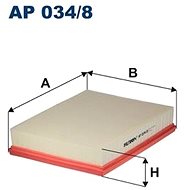 FILTRON air filter AP 034/8 - Air Filter