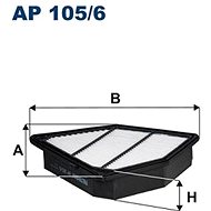 FILTRON air filter AP 105/6 - Air Filter