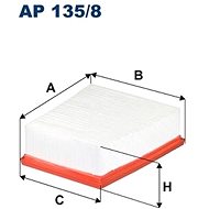 FILTRON air filter AP 135/8 - Air Filter