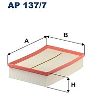 FILTRON air filter AP 137/7 - Air Filter