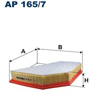FILTRON air filter AP 165/7 - Air Filter