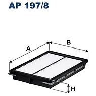 FILTRON air filter AP 197/8 - Air Filter