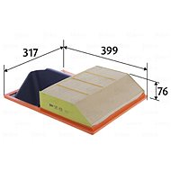 VALEO air filter 585458 - Air Filter