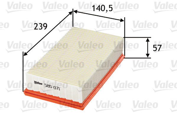 VALEO air filter 585071 - Air Filter