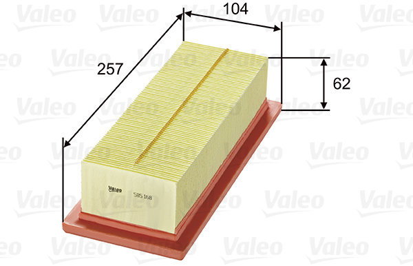 VALEO air filter 585168 - Air Filter