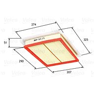 VALEO air filter 585175 - Air Filter