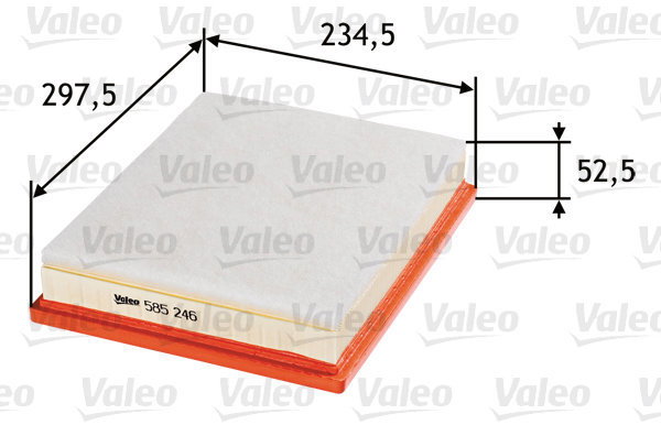 VALEO air filter 585246 - Air Filter
