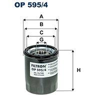 FILTRON Oil filter OP 595/4 - Oil Filter
