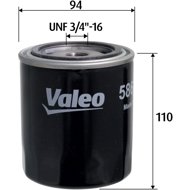 VALEO Oil filter 586134 - Oil Filter