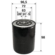 VALEO Oil filter 586007 - Oil Filter