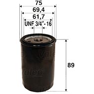 VALEO Oil filter 586053 - Oil Filter