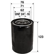 VALEO Oil filter 586070 - Oil Filter