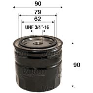 VALEO Oil filter 586088 - Oil Filter