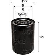 VALEO Oil filter 586116 - Oil Filter