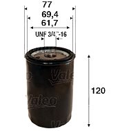 VALEO Oil filter 586130 - Oil Filter