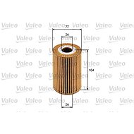VALEO Oil filter 586532 - Oil Filter