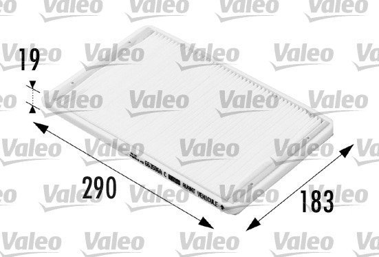 VALEO Cabin filter 698149 - Cabin Air Filter