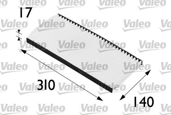 VALEO Cabin filter 698198 - Cabin Air Filter