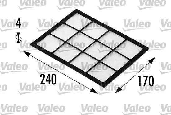 VALEO Cabin filter 698690 - Cabin Air Filter