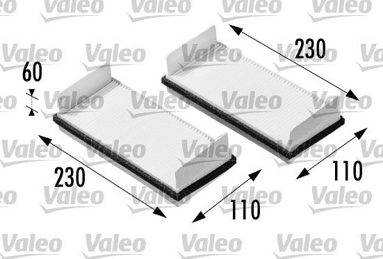 VALEO Cabin filter 698712 - Cabin Air Filter