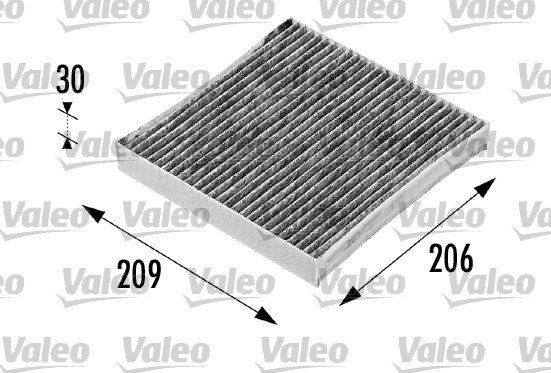VALEO Filter, interior air 698715 - Cabin Air Filter