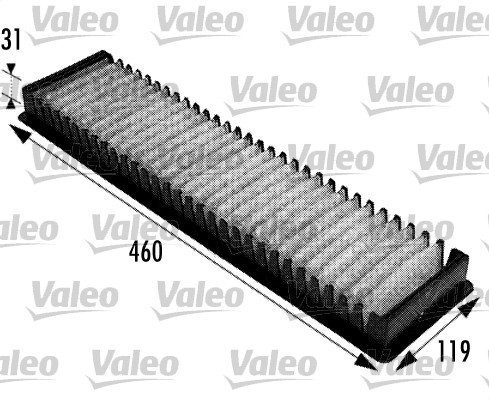 VALEO Cabin filter 698725 - Cabin Air Filter