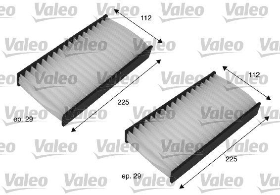 VALEO Cabin filter 698735 - Cabin Air Filter