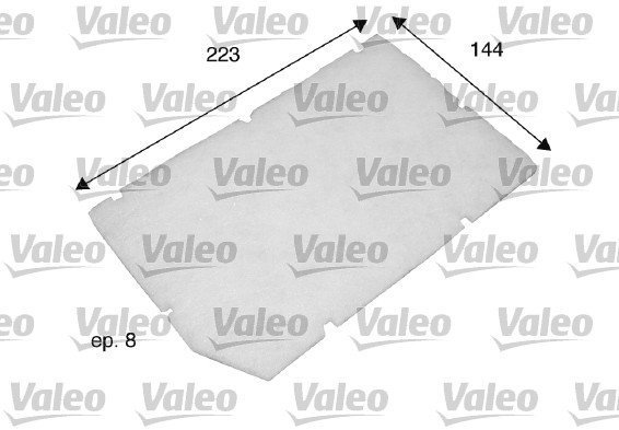 VALEO Cabin filter 698797 - Cabin Air Filter