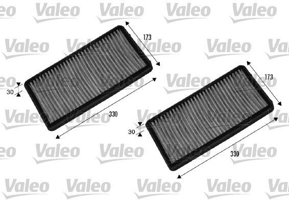 VALEO Filter, interior air 698857 - Cabin Air Filter