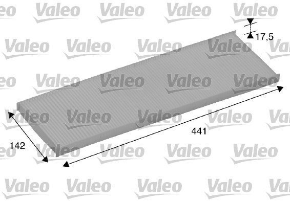 VALEO Filter, interior air 698858 - Cabin Air Filter