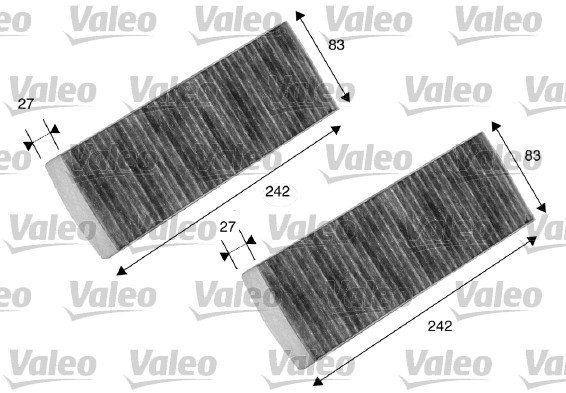 VALEO Cabin filter 698873 - Cabin Air Filter