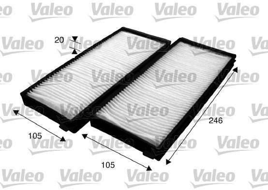 VALEO Filter, interior air 715618 - Cabin Air Filter
