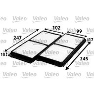 VALEO Filter, interior air 715642 - Cabin Air Filter