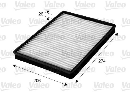 VALEO Filter, interior air 715654 - Cabin Air Filter