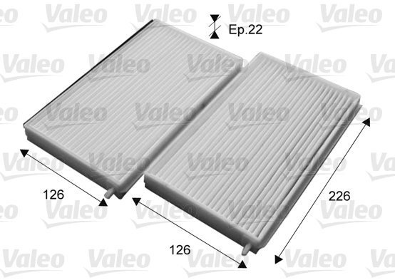 VALEO Cabin filter 715657 - Cabin Air Filter