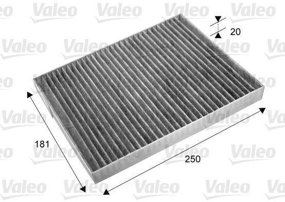 VALEO Filter, interior air 715667 - Cabin Air Filter
