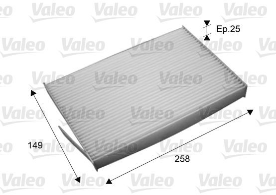 VALEO Cabin filter 715709 - Cabin Air Filter