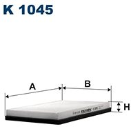 FILTRON Filter, indoor air K 1045 - Cabin Air Filter