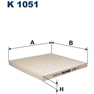 FILTRON Filter, indoor air K 1051 - Cabin Air Filter