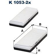 FILTRON Filter, indoor air K 1053-2x - Cabin Air Filter