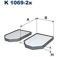 FILTRON Filter, indoor air K 1069-2x - Cabin Air Filter