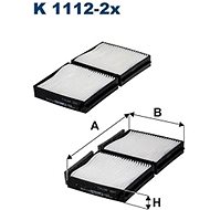 FILTRON Filter, indoor air K 1112-2x - Cabin Air Filter