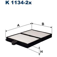 FILTRON Filter, indoor air K 1134-2x - Cabin Air Filter