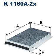 FILTRON Filter, indoor air K 1160A-2x - Cabin Air Filter