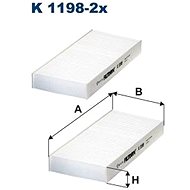 FILTRON Filter, indoor air K 1198-2x - Cabin Air Filter