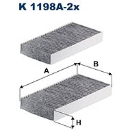 FILTRON Filter, indoor air K 1198A-2x - Cabin Air Filter