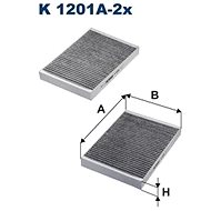 FILTRON Filter, indoor air K 1201A-2x - Cabin Air Filter