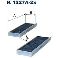 FILTRON Filter, indoor air K 1227A-2x - Cabin Air Filter