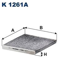 FILTRON Filter, indoor air K 1261A - Cabin Air Filter